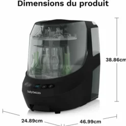 Stérilisateur et sécheur Bottle Washer Pro noir