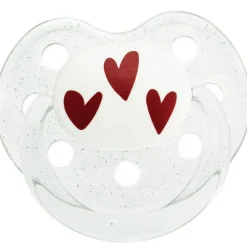 Sucette nouveau né physiologique Coeurs (0-6 mois)