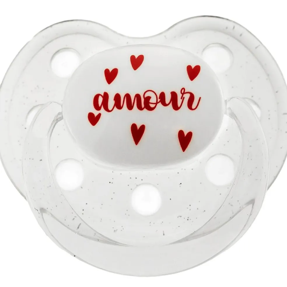 Sucette nouveau-né physiologique Amour (0-6 mois)