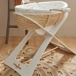 Support pour couffin blanc