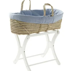 Support pour couffin en croix blanc