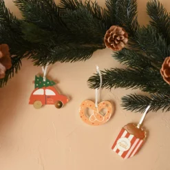 Suspension Voiture Noël Gourmand (personnalisable)
