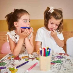 Table à colorier Coloritable modèle La Forêt