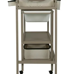 Table à langer avec baignoire Basic Stone