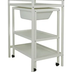 Table à langer avec baignoire Basic Blanc