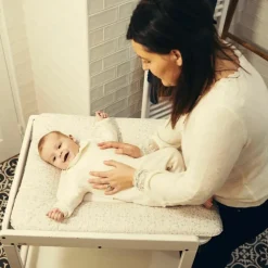 Table à langer Clarissa bois blanc