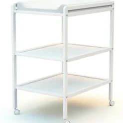 Table à langer en bois de hêtre Essentiel blanc