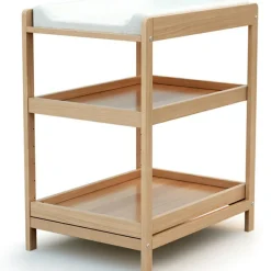 Table à langer en bois de hêtre Confort