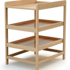 Table à langer en bois de hêtre Confort