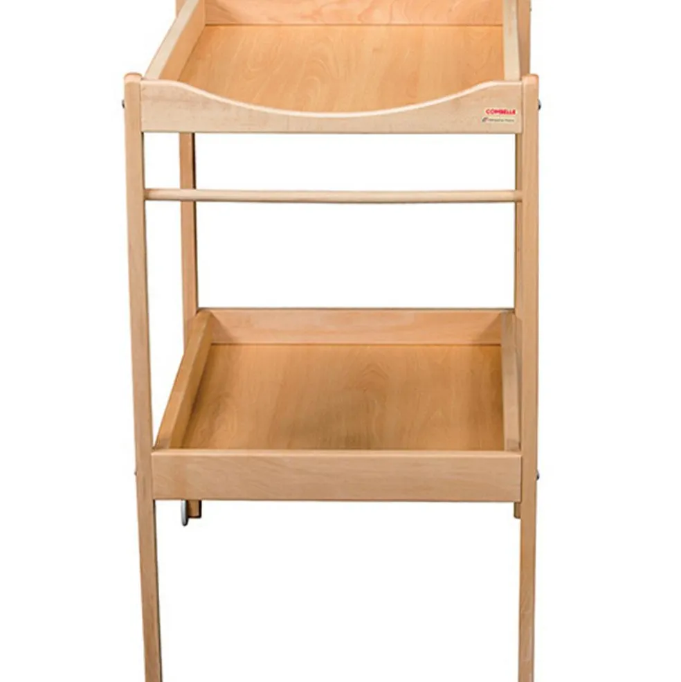 Table à langer Margot en bois vernis naturel