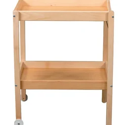 Table à langer Margot en bois vernis naturel