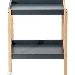 Table à langer Margot en bois hybride anthracite