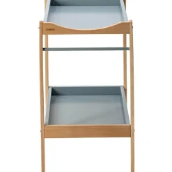 Table à langer Margot en bois hybride bleu gris