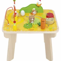 Table d'activités en bois Ferme