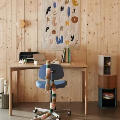 Table de chevet 2 en 1 Damien Sandy (33 cm)