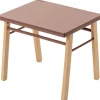 Table d'enfant en bois Gabriel hybride vieux rose (50 x 40 cm)