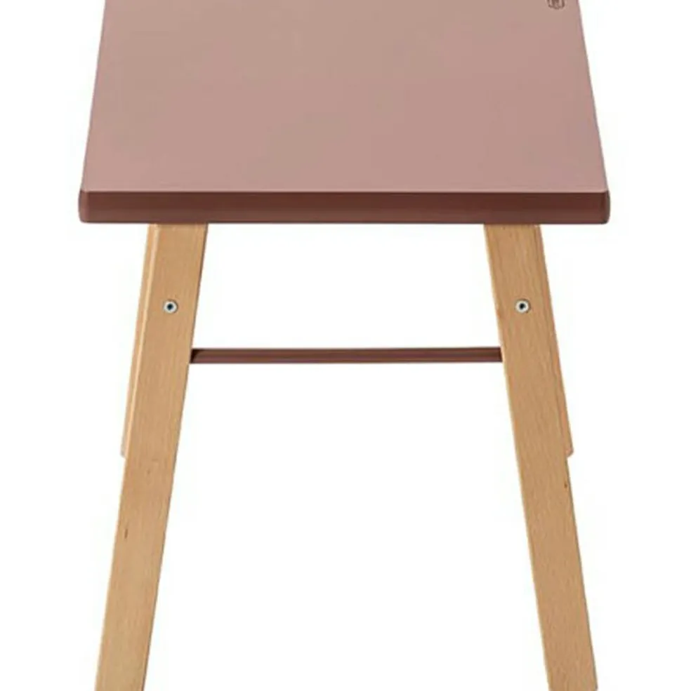 Table d'enfant en bois Gabriel hybride vieux rose (50 x 40 cm)