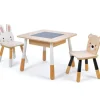Table et chaises enfant en bois Forêt