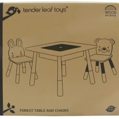 Table et chaises enfant en bois Forêt
