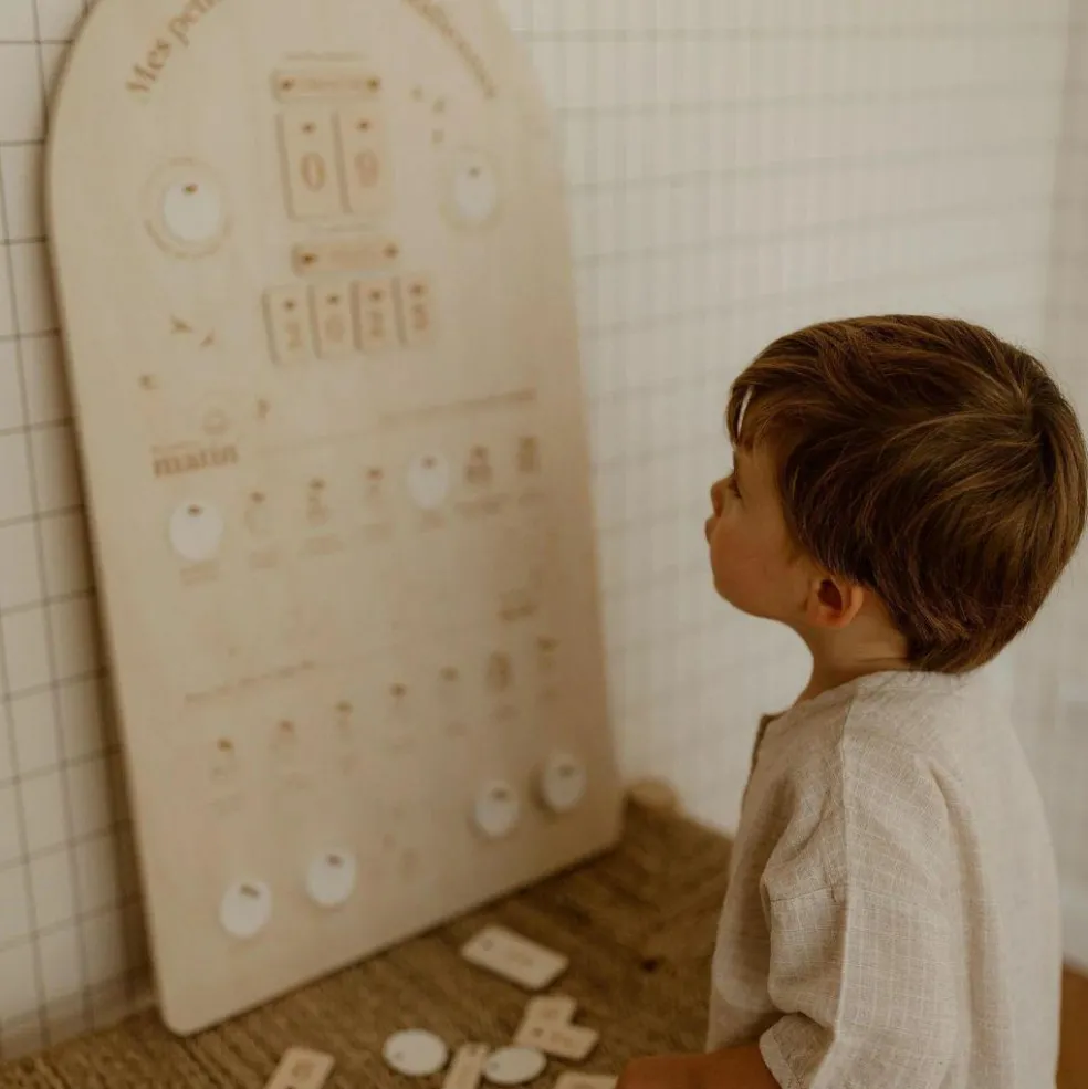 Tableau à suspendre mes petites routines