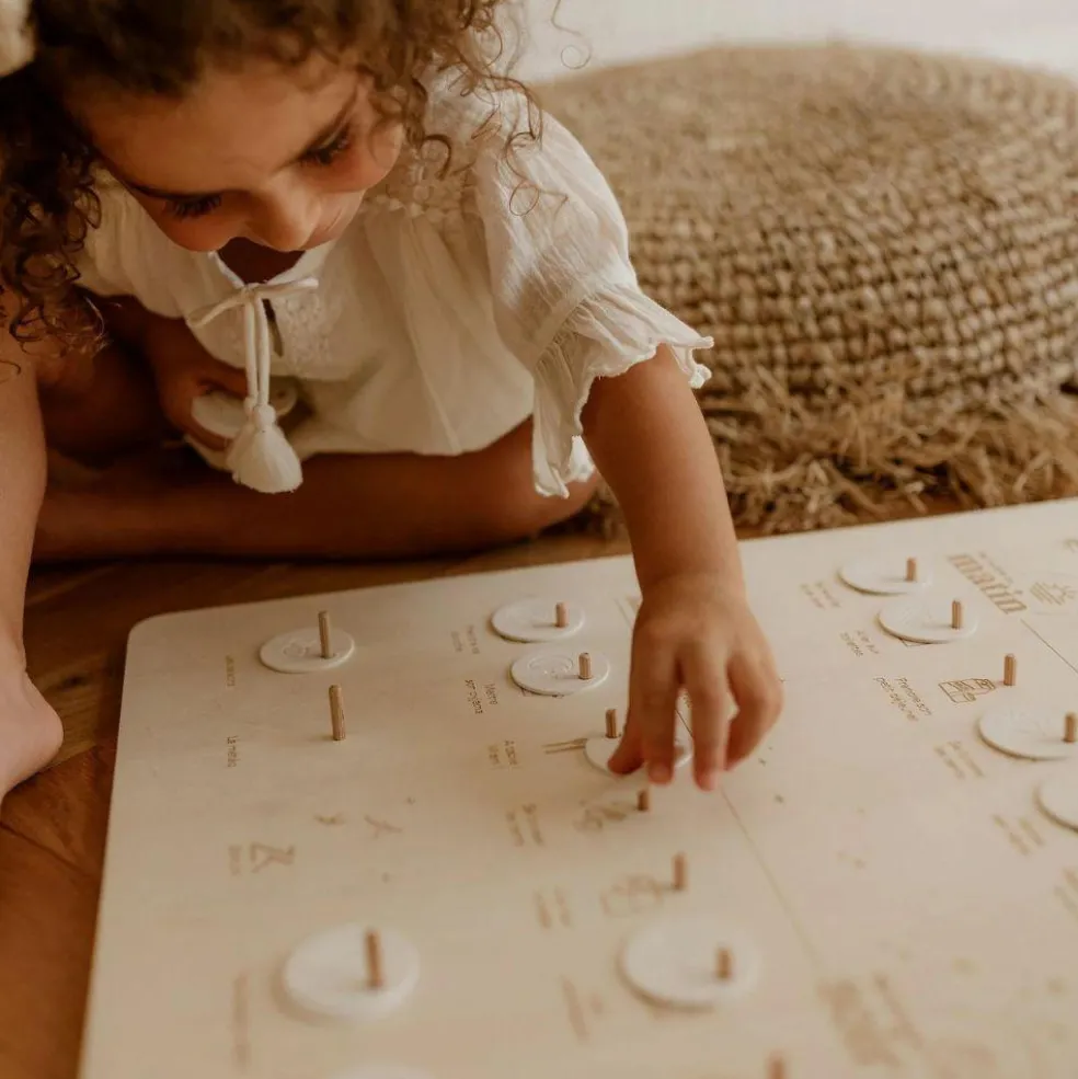 Tableau à suspendre mes petites routines