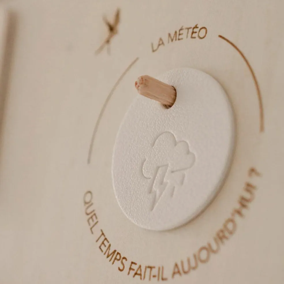 Tableau à suspendre mes petites routines