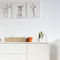 Tableau girafe (30 x 40 cm)