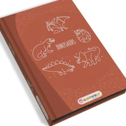 Tablette à dessin KIDYDRAW-MINI Dinosaures rouge