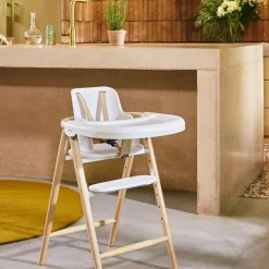Tablette pour chaise haute Tobo Blanche