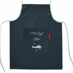 Tablier enfant Bleu pétrole (personnalisable)