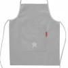 Tablier gris clair (personnalisable)