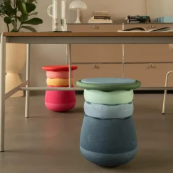 Tabouret enfant modulaire Base dark blue