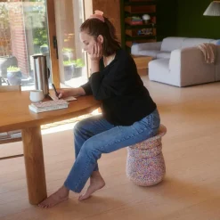 Tabouret modulaire Dynamic small super confetti