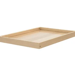 Étagère supplémentaire en bois de hêtre verni pour table à langer Confort