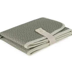 Tapis à langer à pois Poppy Mousse