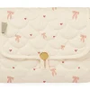 Tapis à langer de voyage matelassé Bows