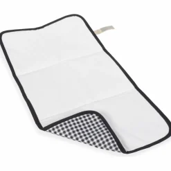 Tapis à langer I Love Vichy Noir