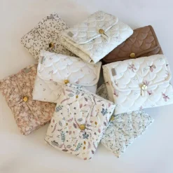 Tapis à langer Lierre - Amande