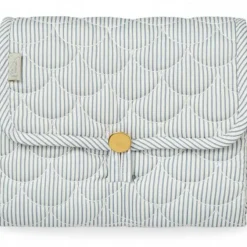 Tapis à langer nomade Classic Stripes Blue