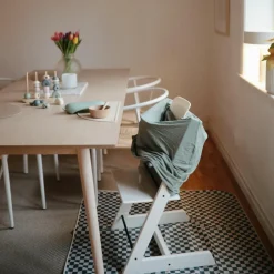 Tapis anti-éclaboussure Olive Check (108 x 108 cm)