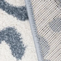 Tapis Bao silver blue (100 x 150 cm)