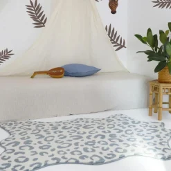 Tapis Bao silver blue (100 x 150 cm)