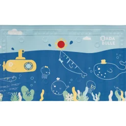 Tapis de bain témoin de température