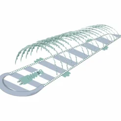 Tapis de glisse arroseur Crocodile