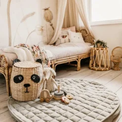 Tapis de jeu 2 en 1 Noomad Organic Soft Meadow Green