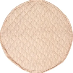 Tapis de jeu 2 en 1 Noomad Organic Soft Stripes Brown