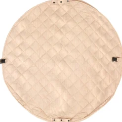 Tapis de jeu 2 en 1 Noomad Organic Soft Stripes Brown