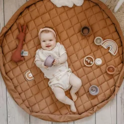 Tapis de jeu 2 en 1 Noomad Organic Soft Tawny Brown