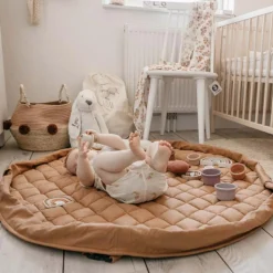 Tapis de jeu 2 en 1 Noomad Organic Soft Tawny Brown