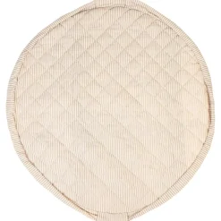 Tapis de jeu 2 en 1 Noomad Organic Soft Stripes Blue